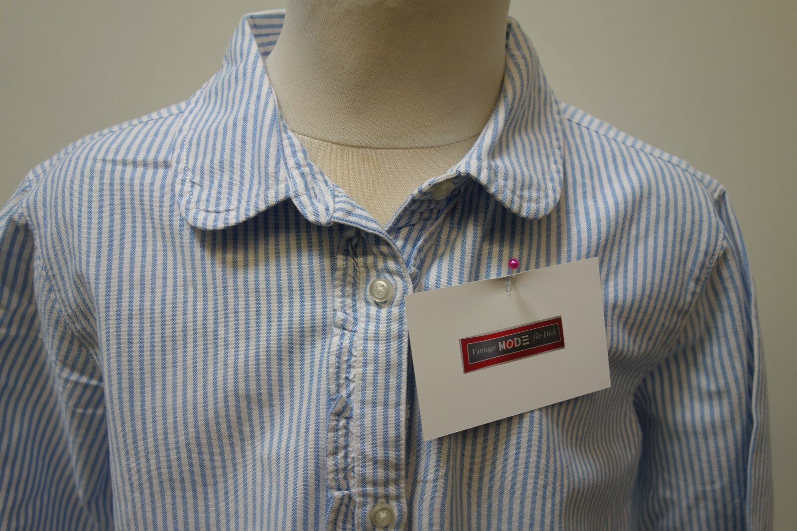 EK3660 Kinder Hemd/Bluse von Land´s End, gestreift, Gr. 140/1462