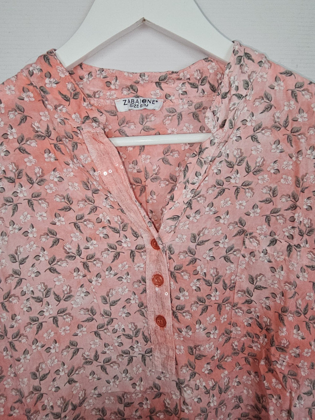 EK9995 Damen Bluse von Zabaione, Rosa, Gr. S/M1