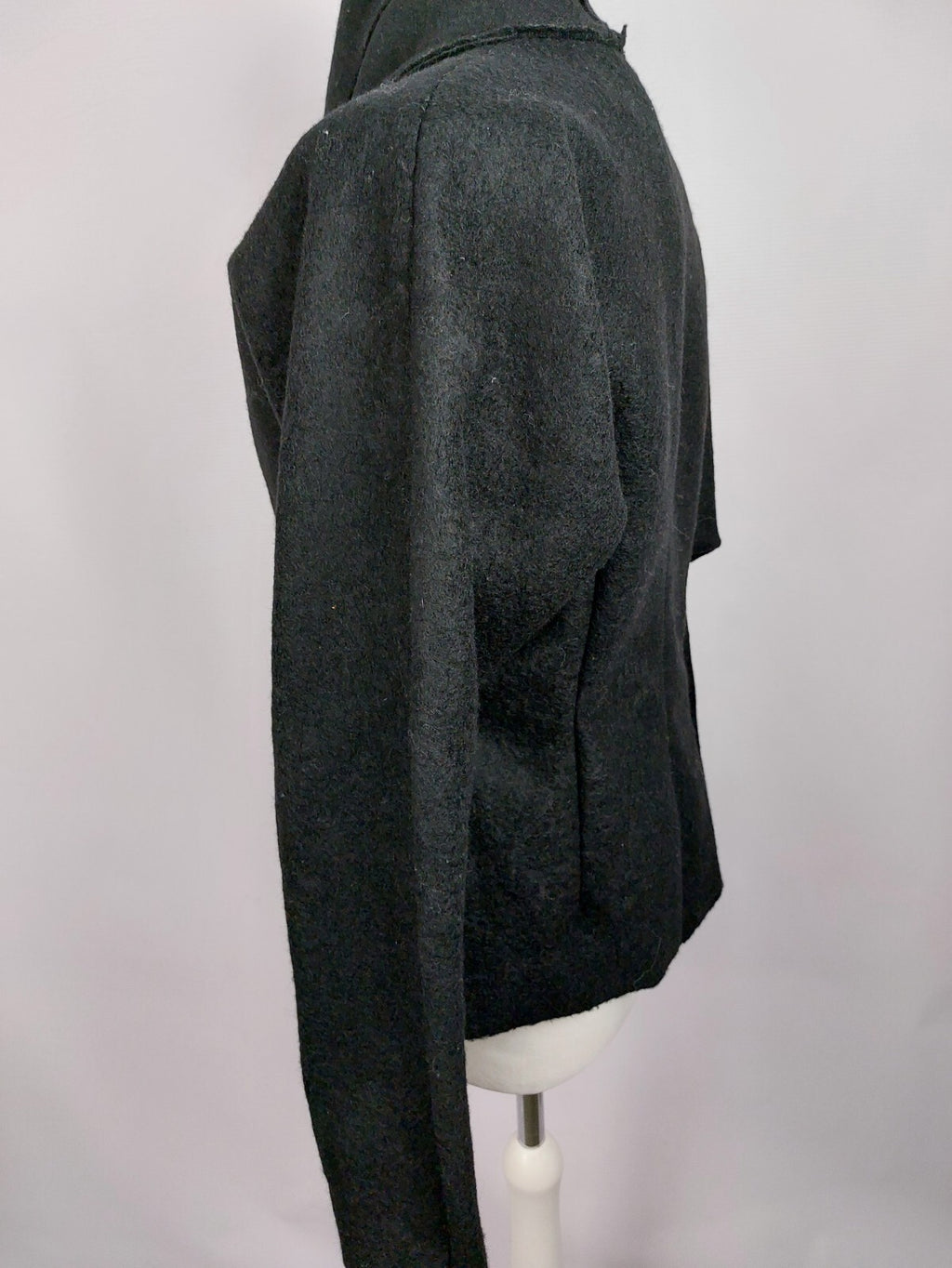 EK3181 Damen Wolljacke von Gregoria Recio Genéve, schwarz, Gr. 386