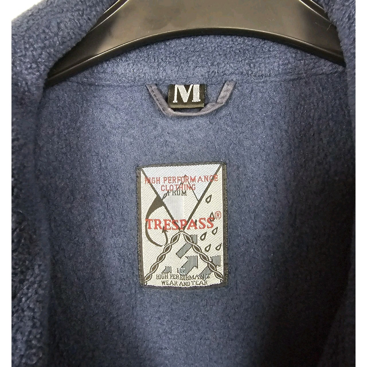 EK10668 Herren Fleecejacke von Trespass, Blau, Gr. M2