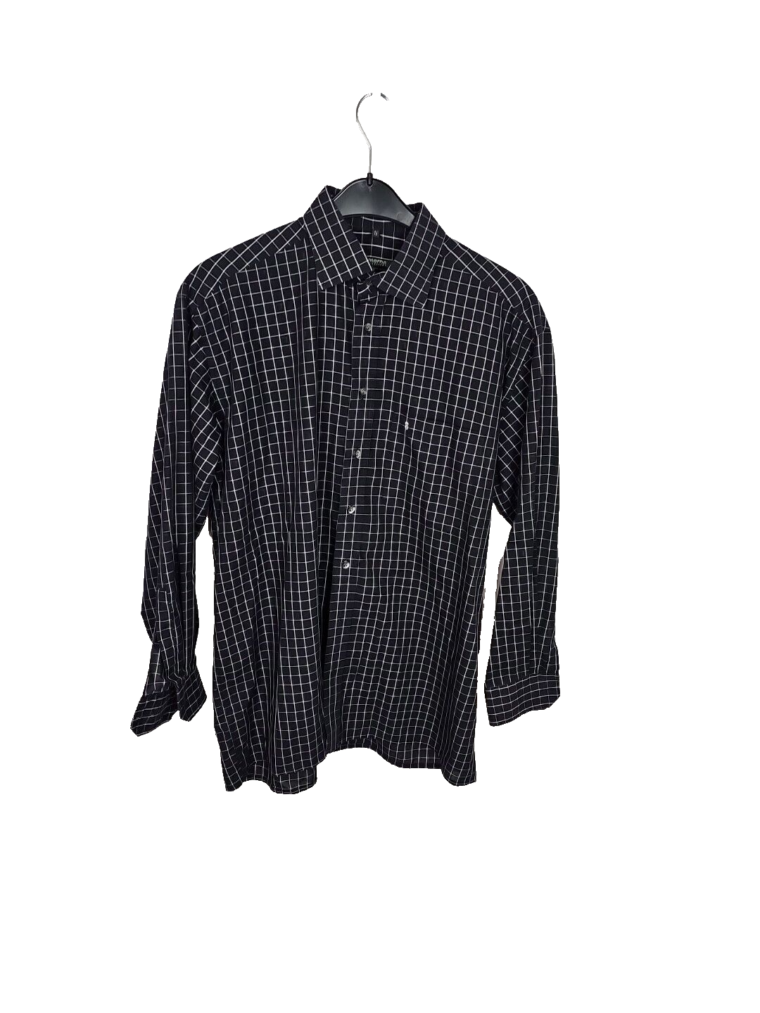 EK 500 Herren Hemd Langarm Eterna Excelent Gr 41 Schwarz2