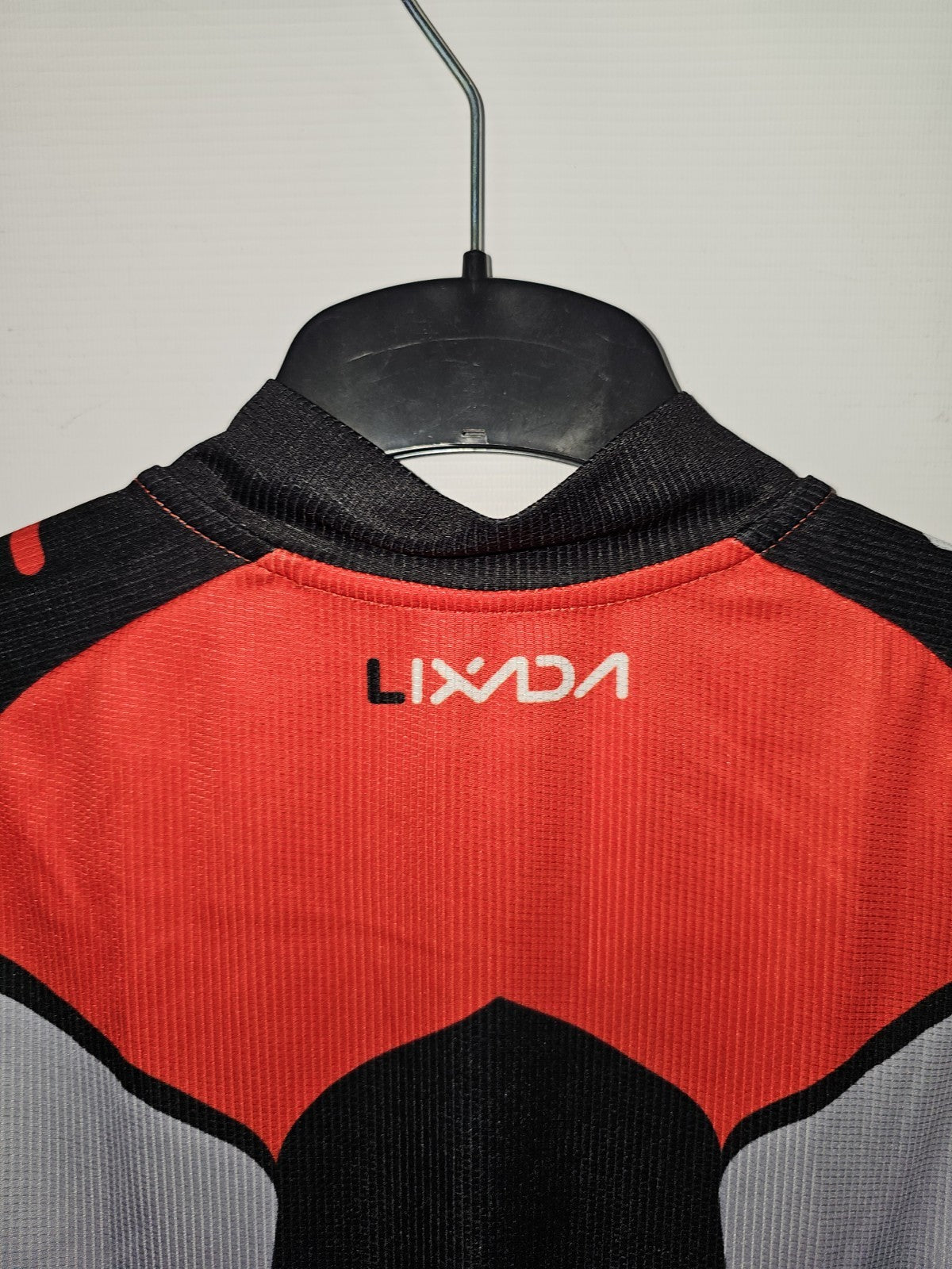 EK3010 Herren Rad Trikotjacke von Lixada, Rot/Schwarz, Gr. M6