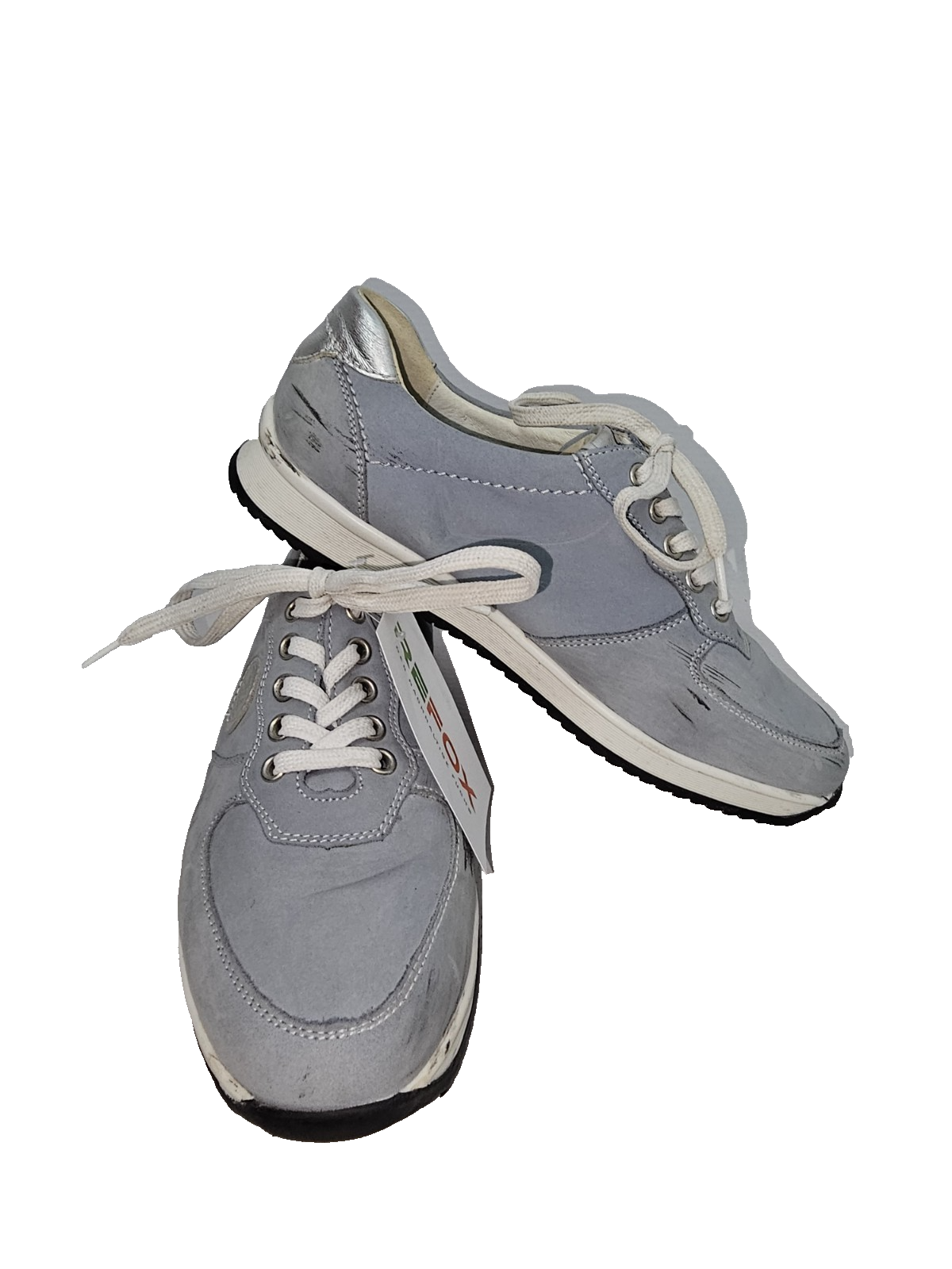 ES748 Damen Sneaker von Waldläufer, Hellblau, Gr. 390