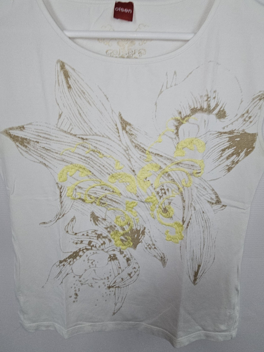 EK10064 Damen T-Shirt Olsen Gr.M Weiß2