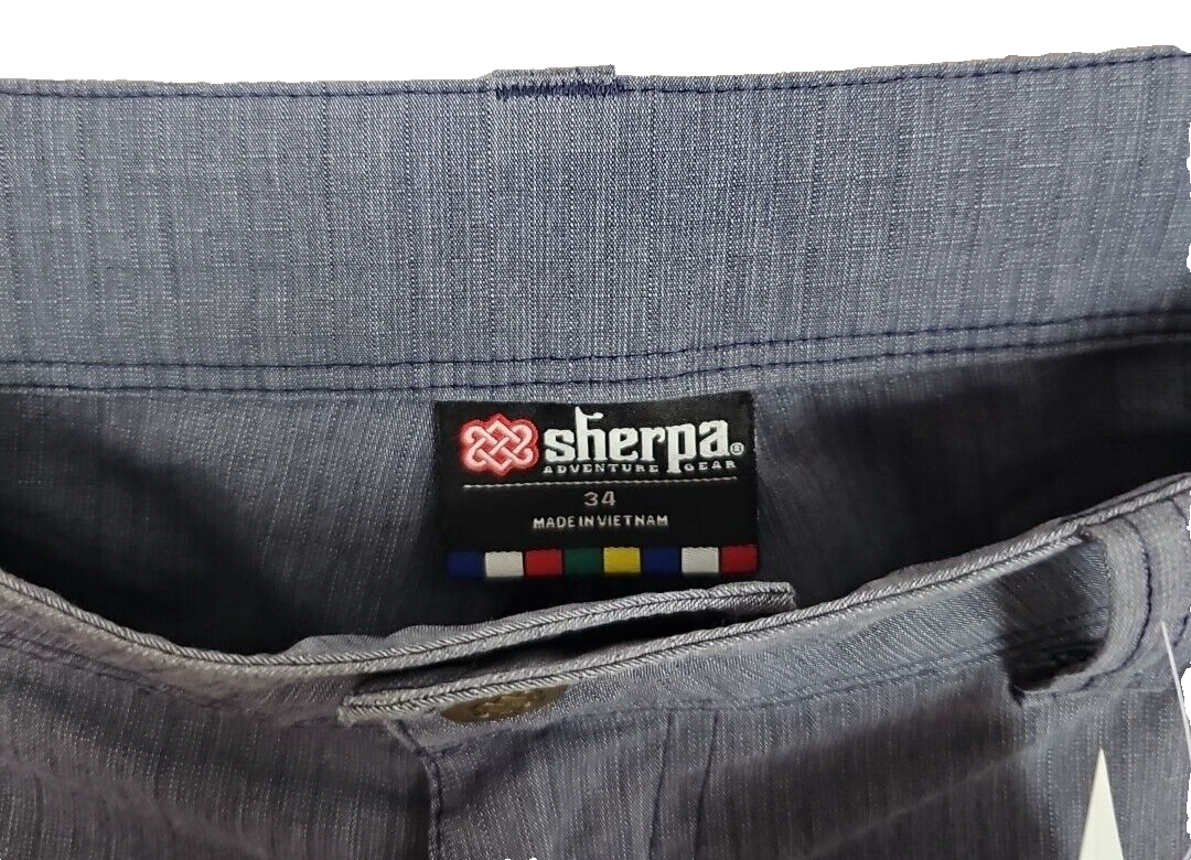 EK3788 Herren Shorts von Sherpa, Grau, Gr. 341
