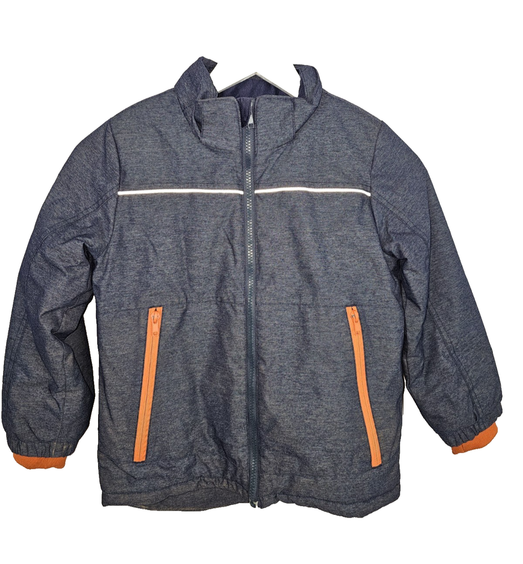 EK7837 Jungen Jacke vin H&M, Blaugrau, Gr. 1220
