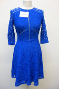 EK3261 Damen Kleid von asos, blau, Gr. 340