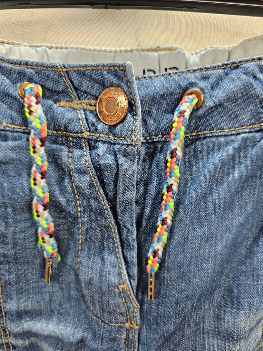 EK5811 Mädchen 3/4 Hose von Esprit, blau, Gr. 1643