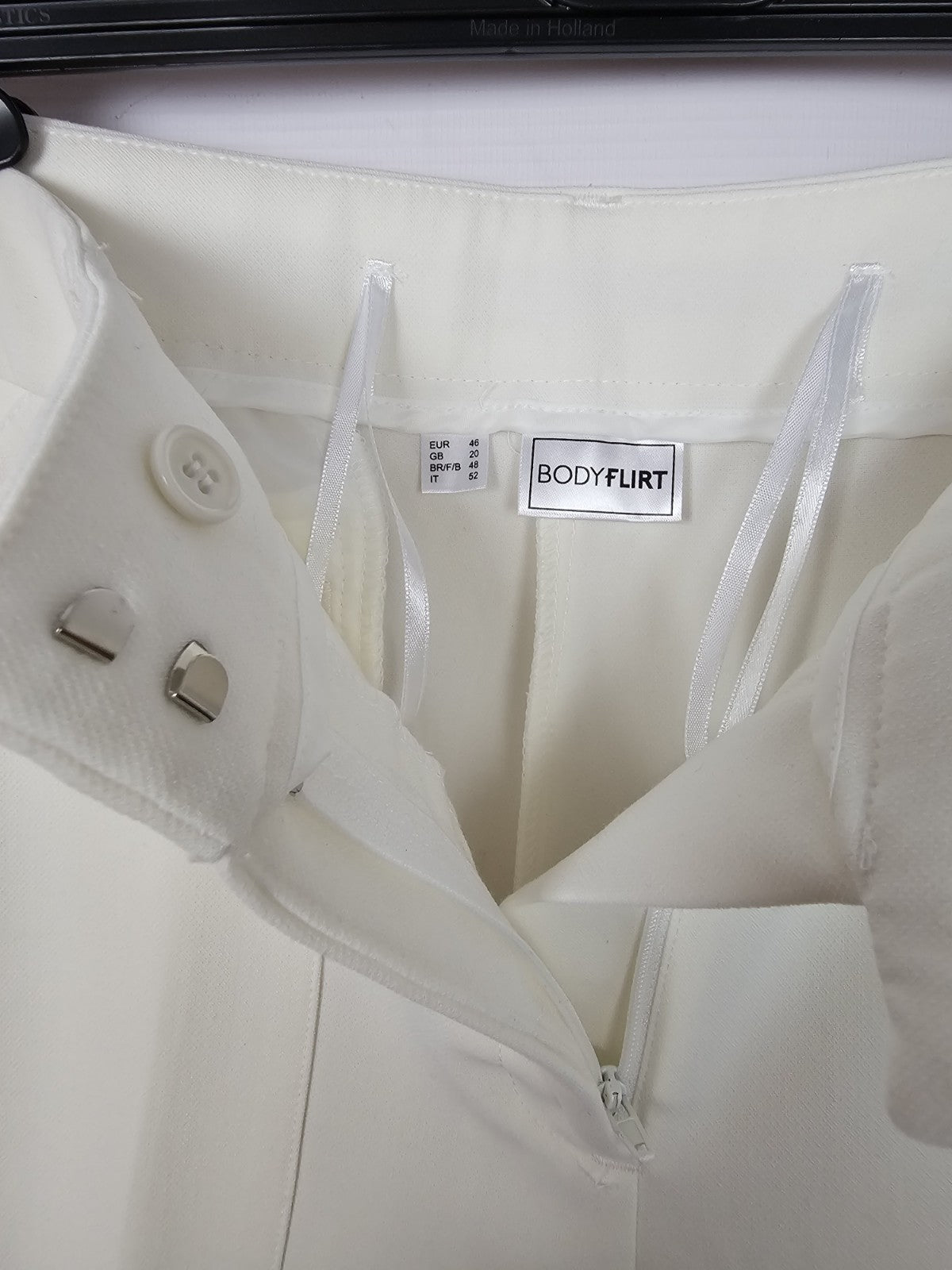 EK7572 Damen Hose von Bodyflirt, Weiß, Gr. 464