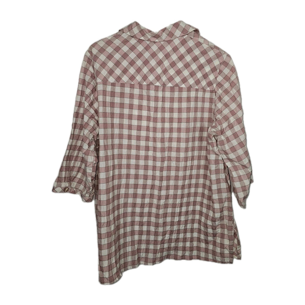 EK9045 Damen Bluse von Ulla Popken, Rosa, Gr. 46/484