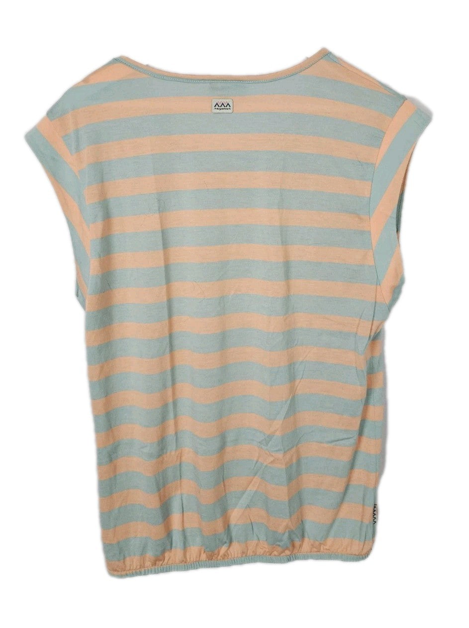 EK3876 Damen T-Shirt von Ragwear, Türkis/Organge, Gr. M3