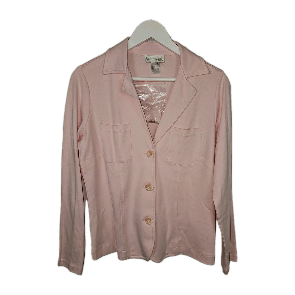 EK10955 Damen Blazer mit Top von CollectionL, rosa, Gr.382