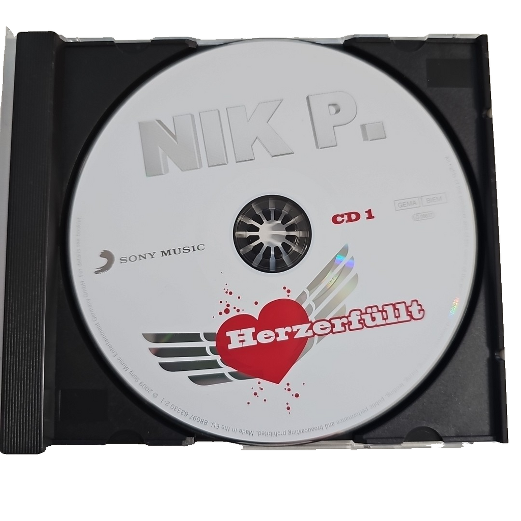 EB3196 Herzerfüllt von Nik P. | CD | Zustand gut3