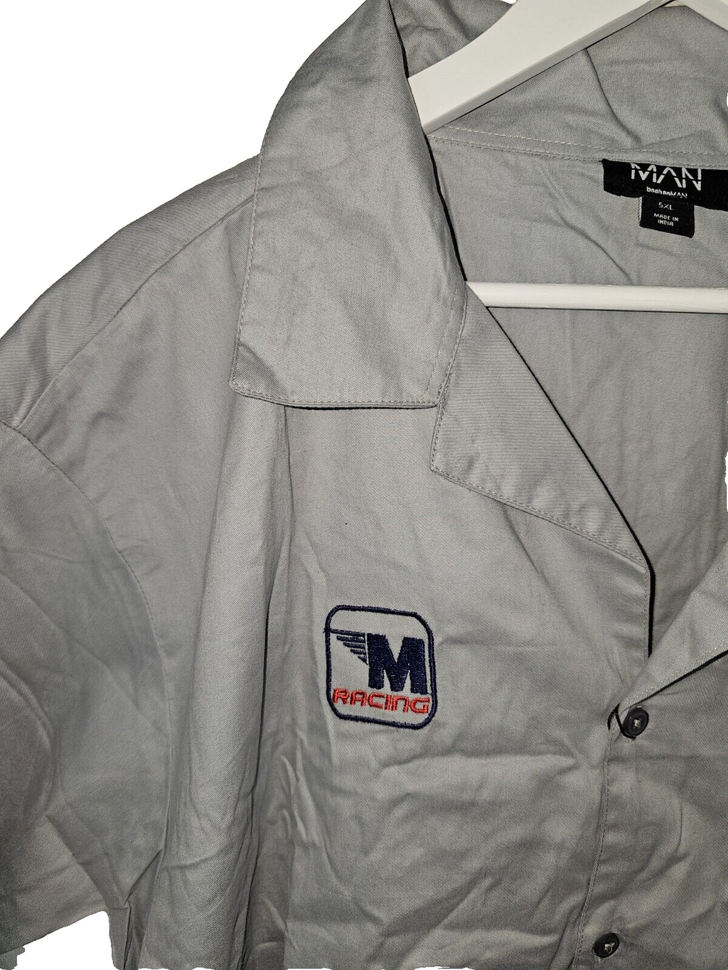 EK2390 Herren Hemd von MAN, Grau, Gr.5XL2