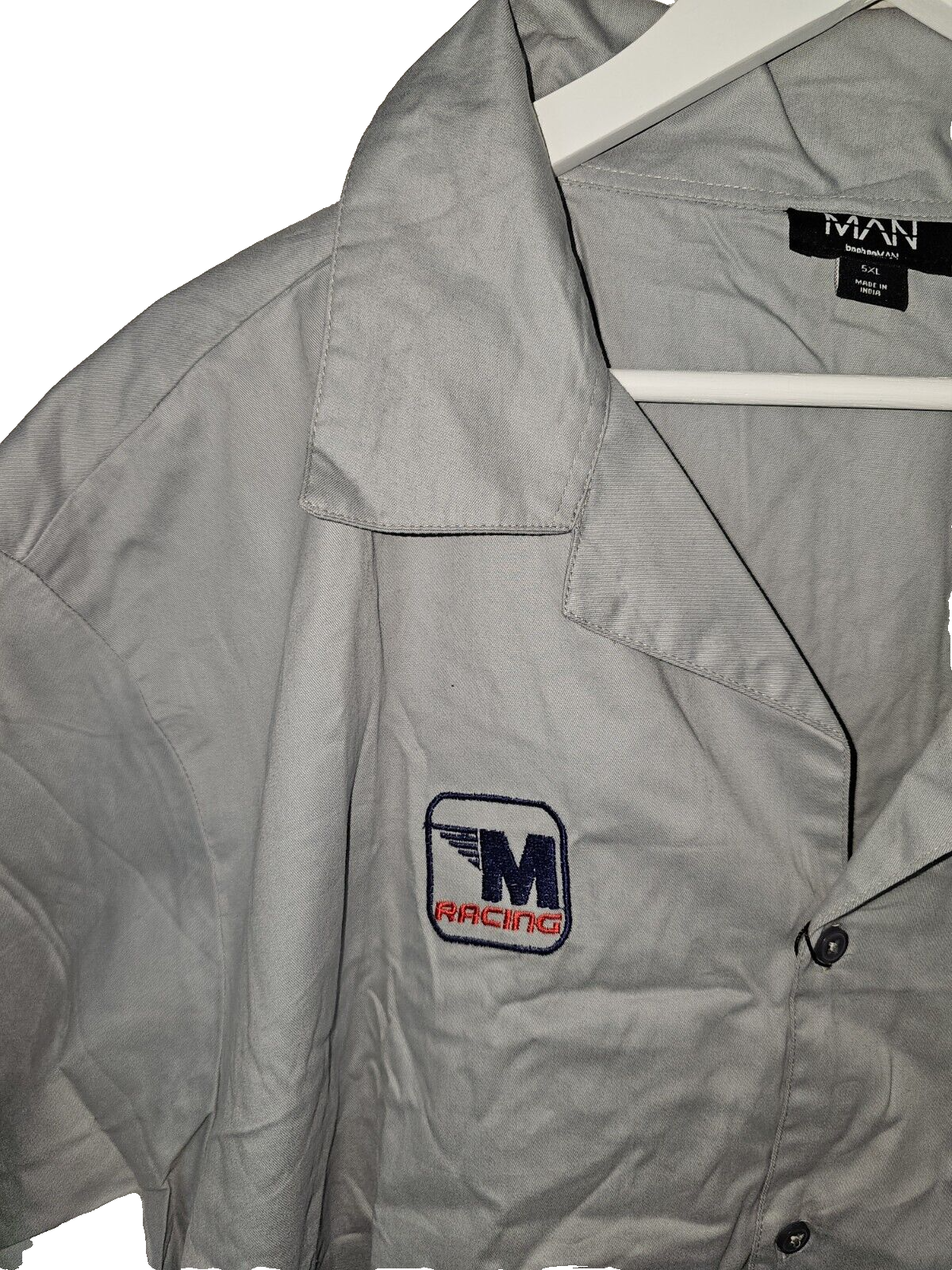 EK2390 Herren Hemd von MAN, Grau, Gr.5XL2