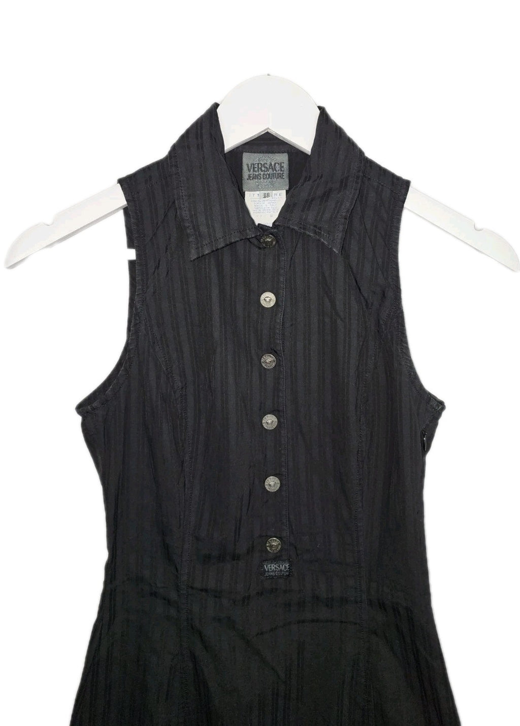 EK9594 Damen Kleid von Versace, Schwarz, Gr. 26/403