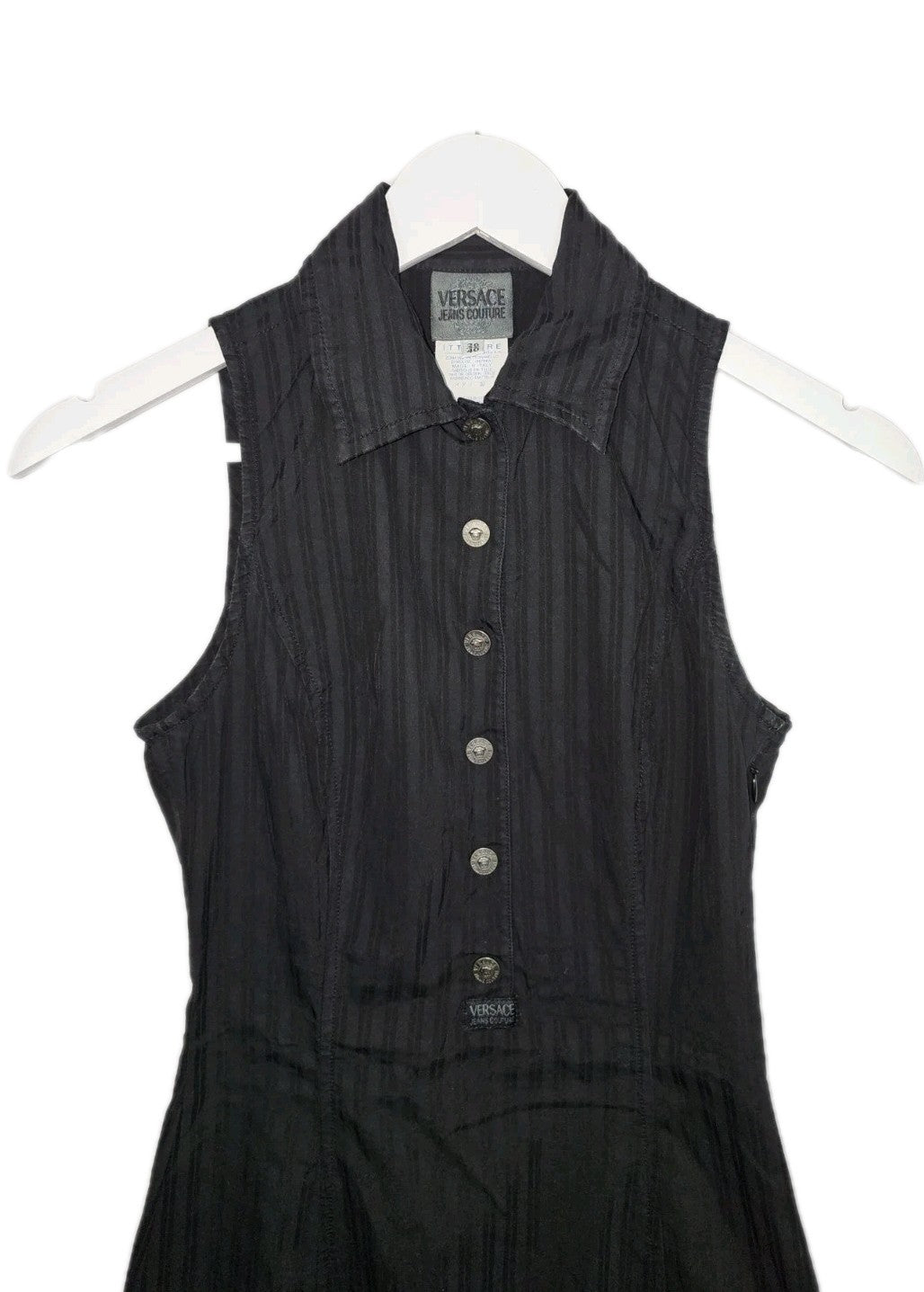EK9594 Damen Kleid von Versace, Schwarz, Gr. 26/403