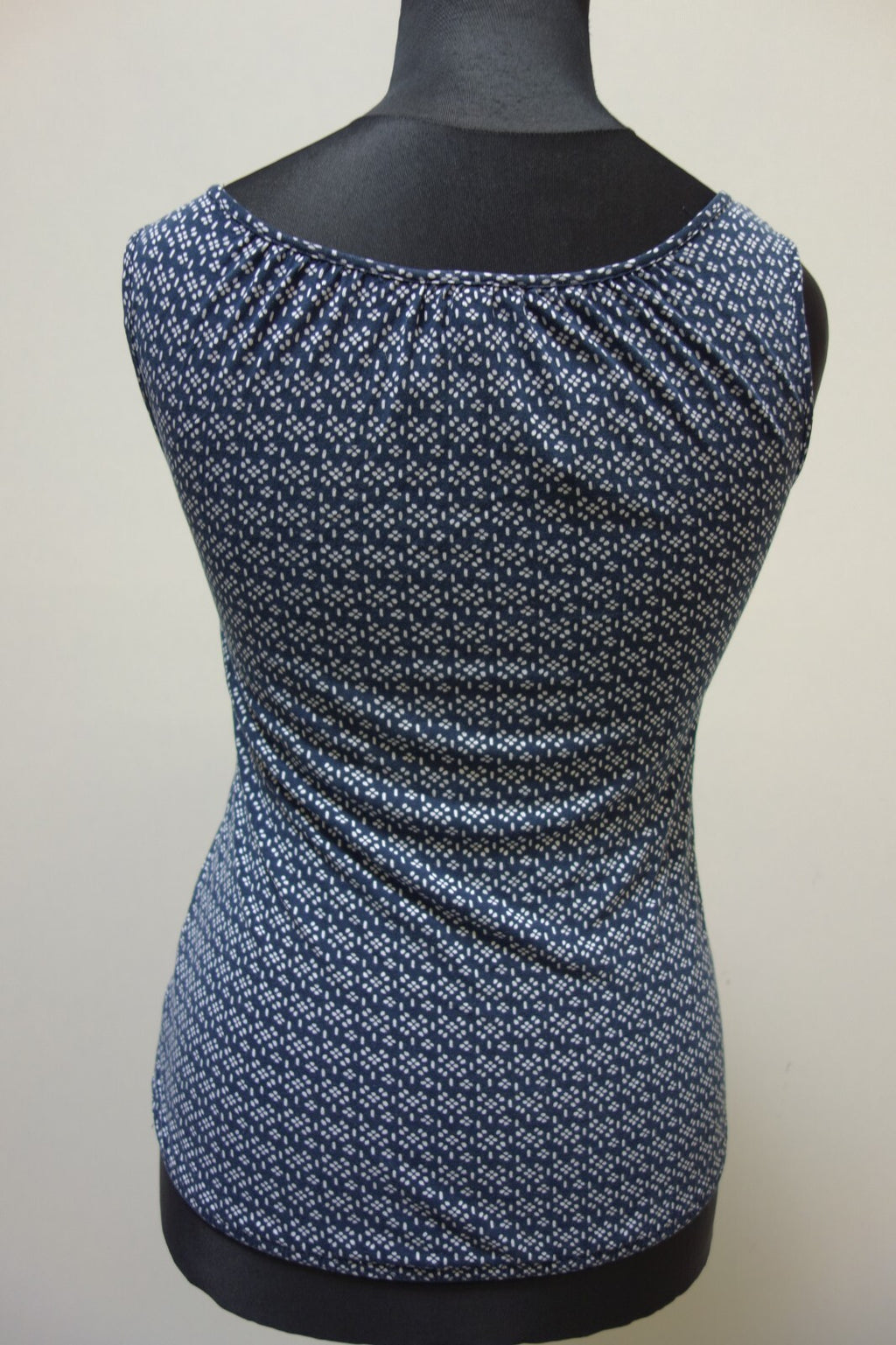 EK1994 Damen Top von Street One, blau-weiß, Gr. 364