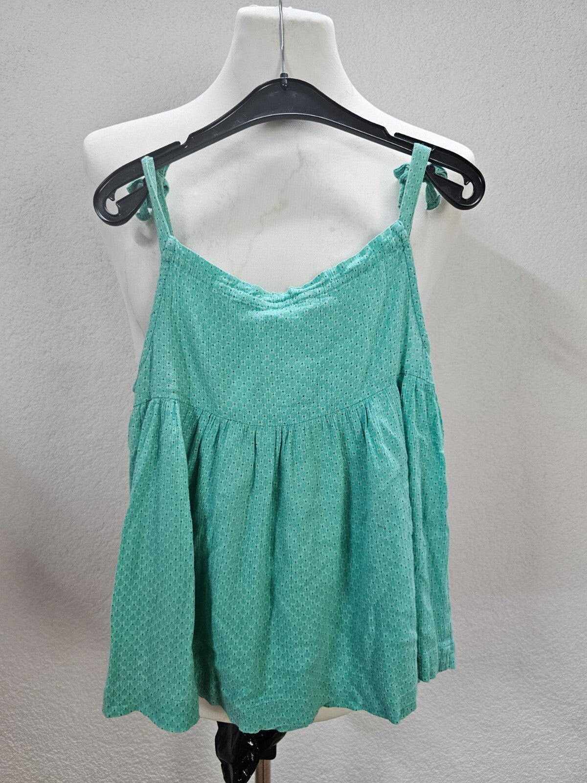 EK1880 Mädchen Bluse von Vertbaudet, grünblau, Gr. 1283