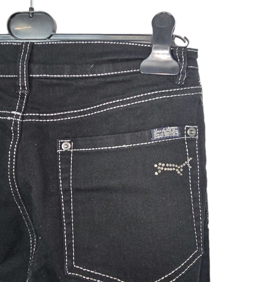EK8819 Damen Jeans von Ambiente, schwarz, Gr.365