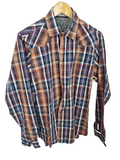 EK8292 Herren Hemd Langarm Kariert Gr.M0