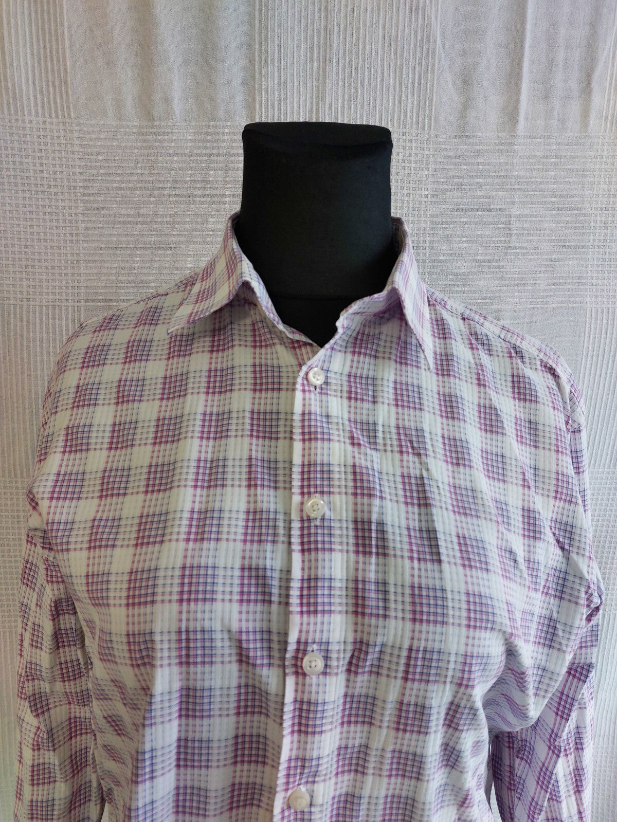 EK3205 Damen Bluse von di Stephano, weiß-blau-rosa, Gr.431