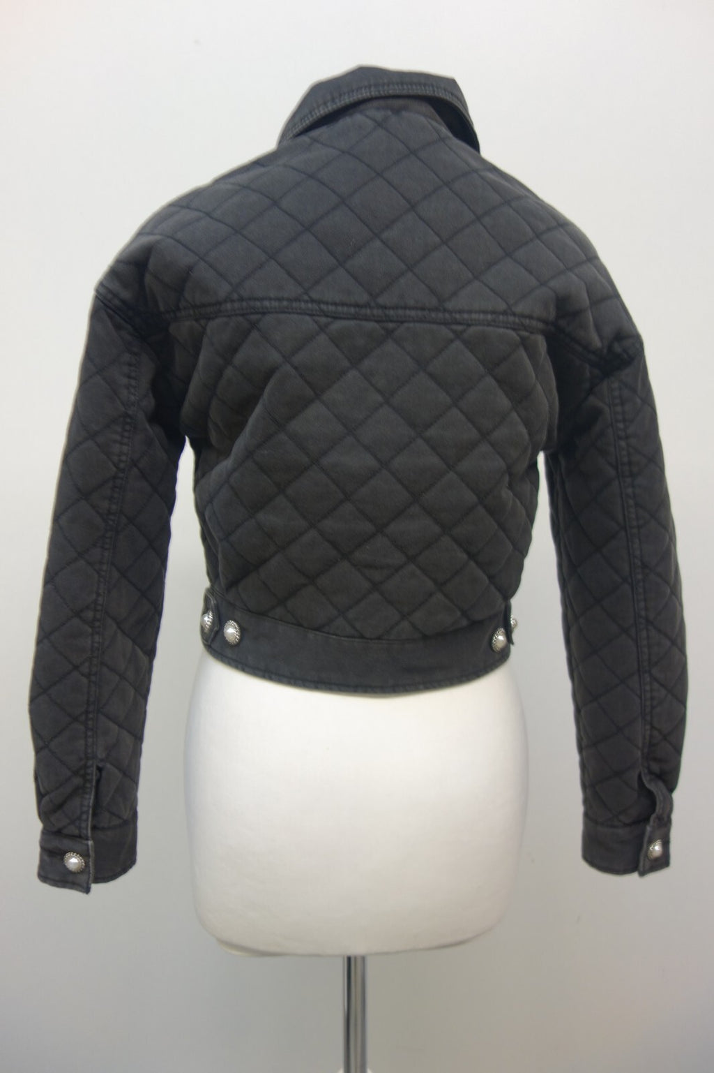 EK2812 Damen Jacke von Bershka, schwarz, Gr. XS3