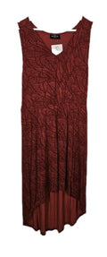 EK1970 Damen Kleid von Gina Benotti, Weinrot, Gr. S0