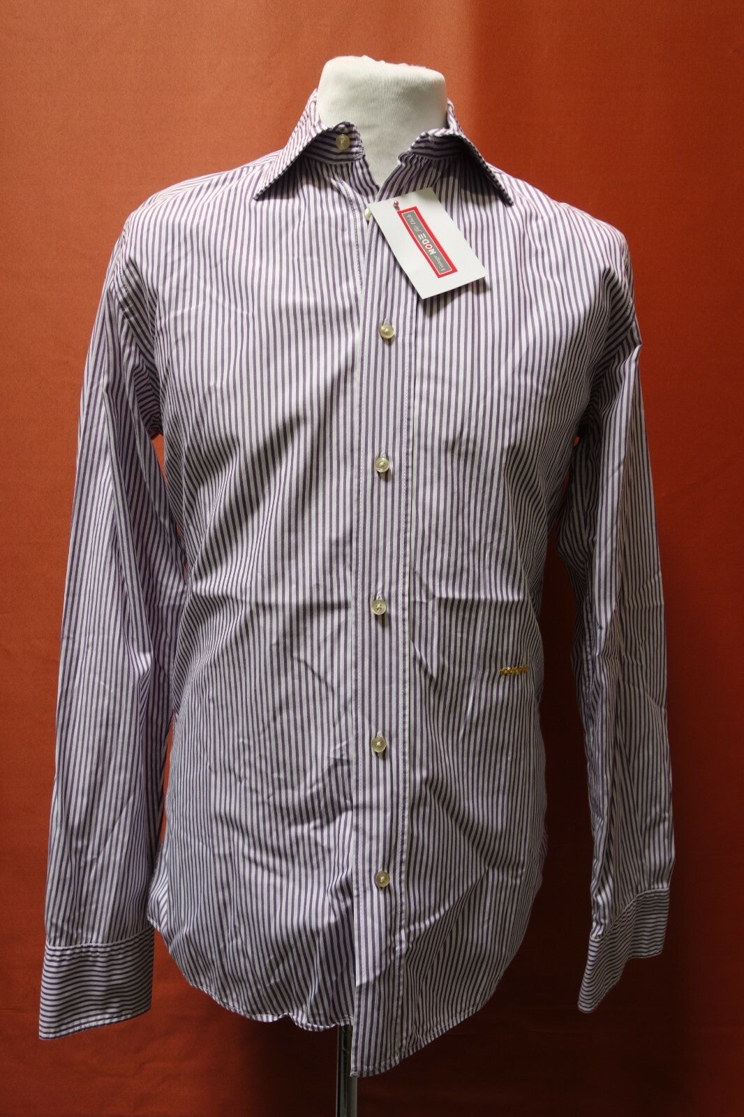 EK0178 Herren Hemd von 0039 Italy, gestreift, M0