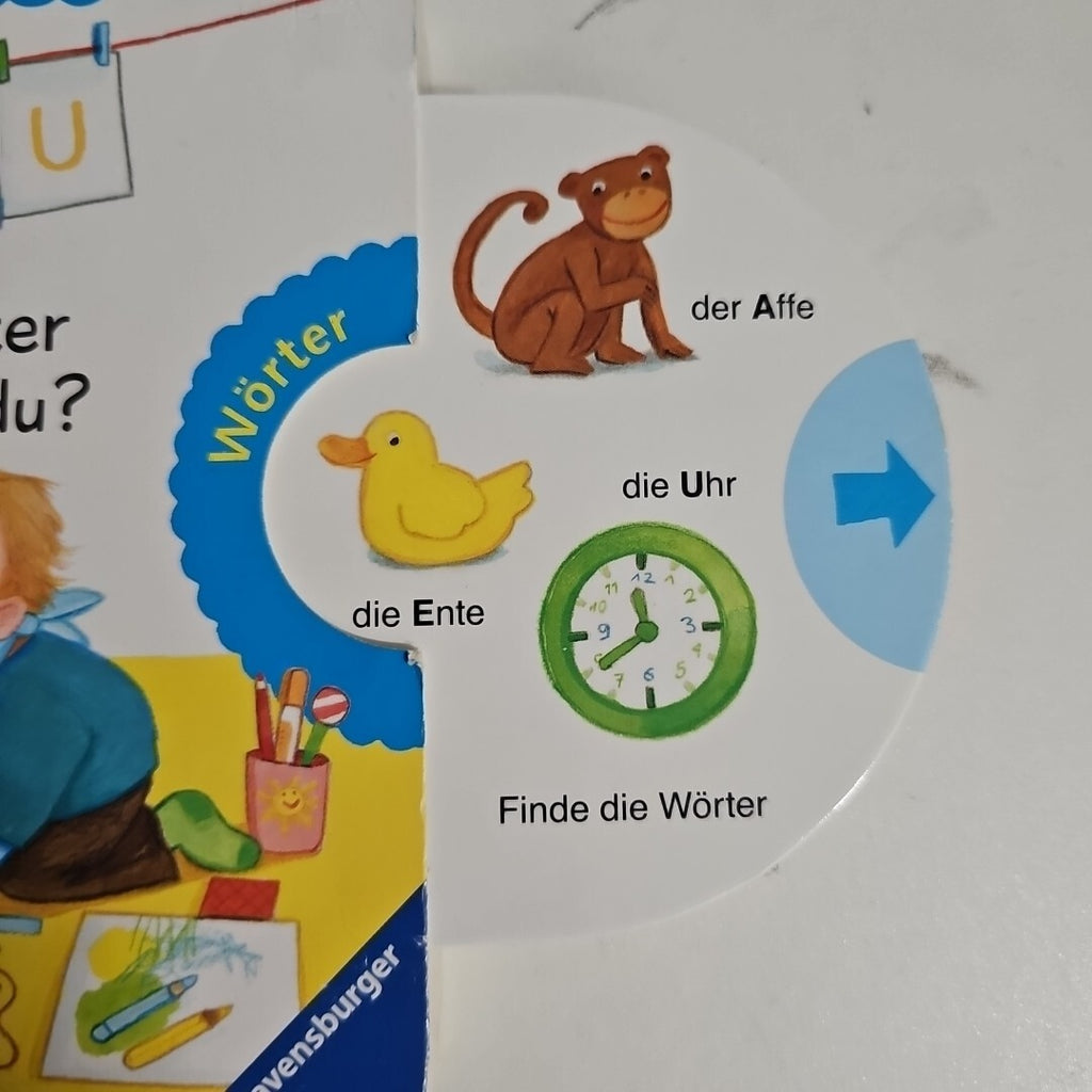 EB846 A, E, I, O, U - Welche Wörter kennst denn du?2