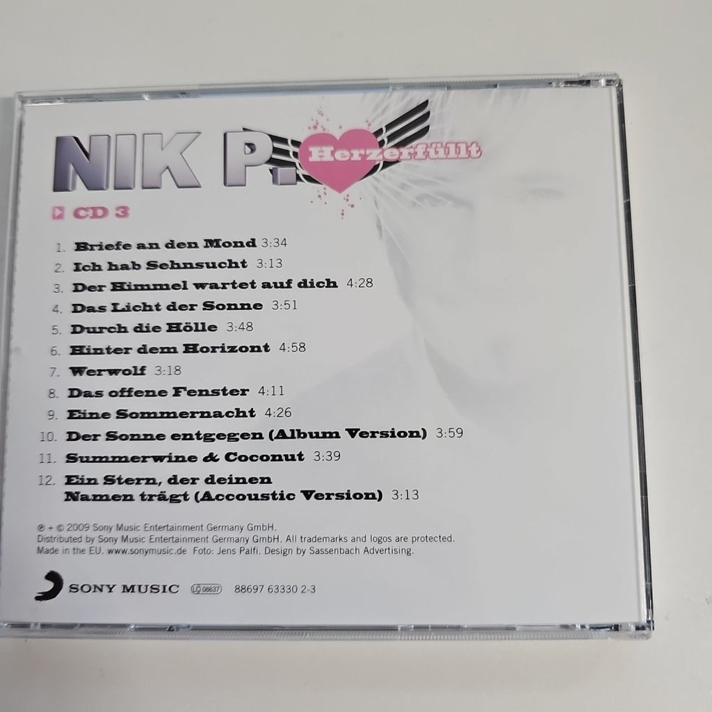 EB3196 Herzerfüllt von Nik P. | CD | Zustand gut10