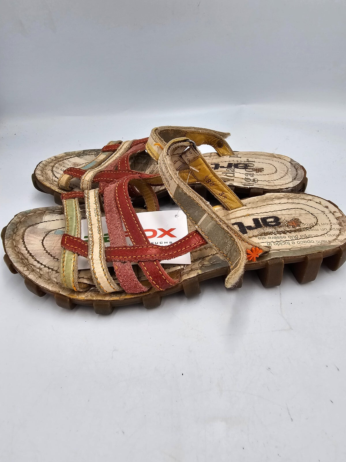 ES368 Damen Sandalen von The Art Company, mehrfarbig, Gr. 382