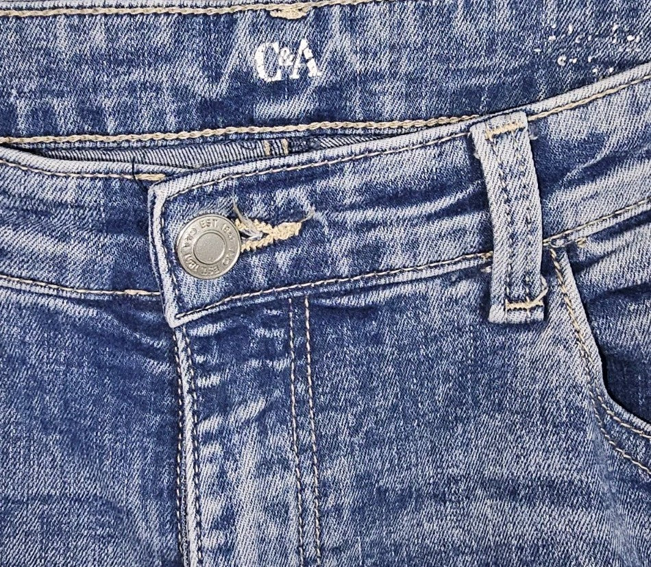EK8325 Damen Jeans von C&A, blau, Gr.421