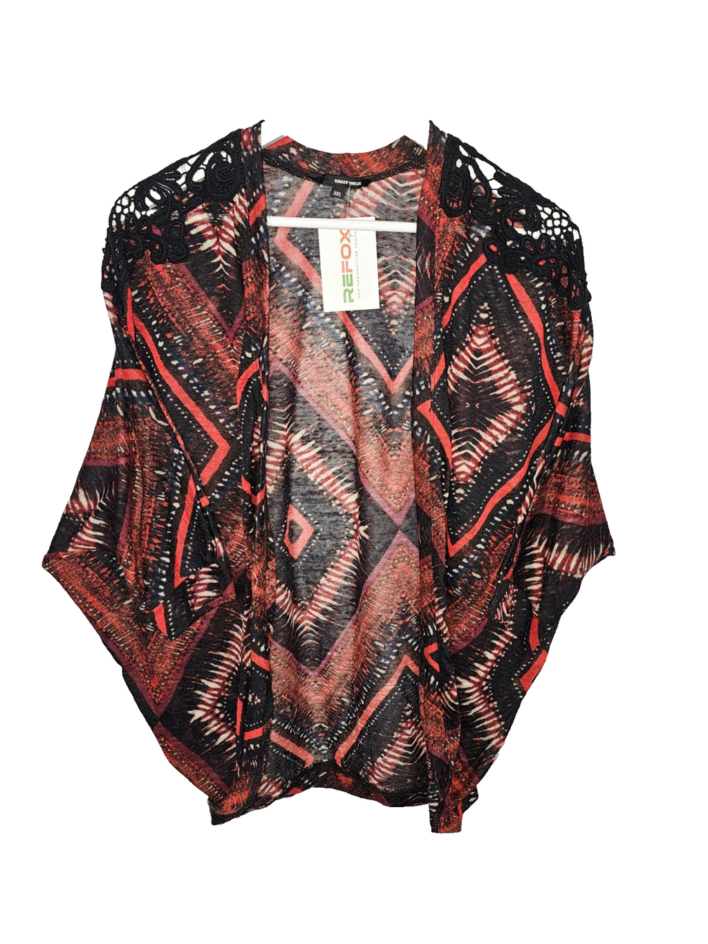 EK7387 Damen Strickjacke von Tally Weijl, Rot, Gr.XXS1