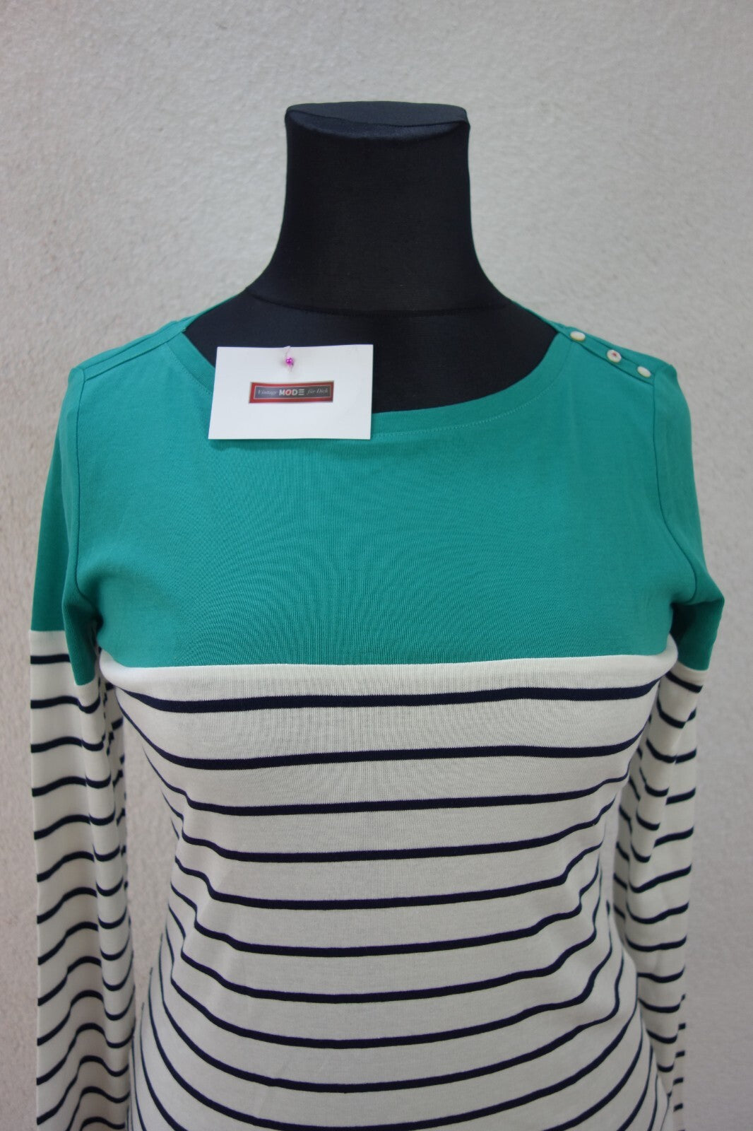 EK0148 Damen Langarmshirt von Esprit, gestreift, Gr. 2XL (fällt kleiner aus)1