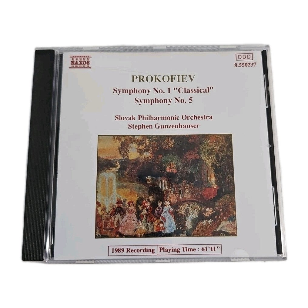 EB4040 Stephen Gunzenhauser - Prokofieff Sinfonien 1 und 50