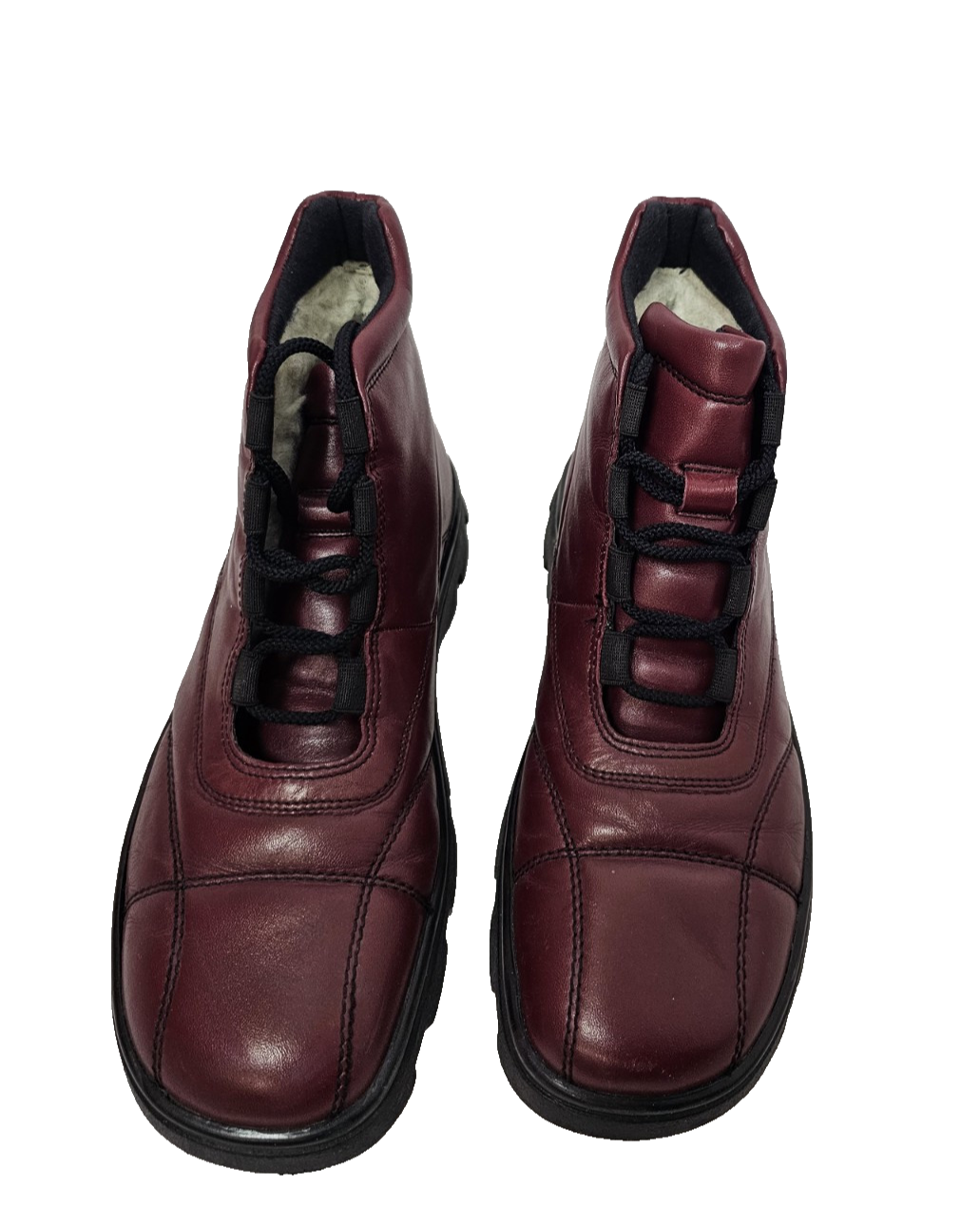 ES717 Damen Stiefeletten von Jollys, Rot, Gr. 371