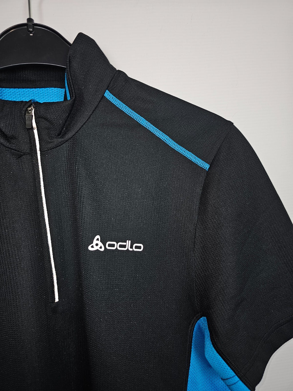 EK6515 Herren T-Shirt von Odlo, Radsport, blau-schwarz, Gr.M1