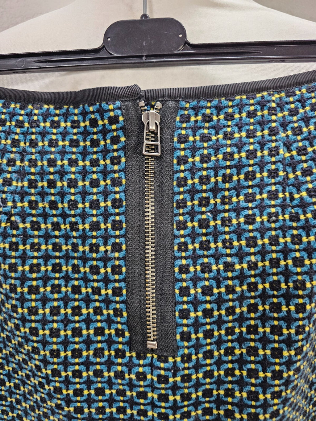 EK6325 Damen Rock von Marc O`Polo, schwarz/teal/gelb, Gr. 383