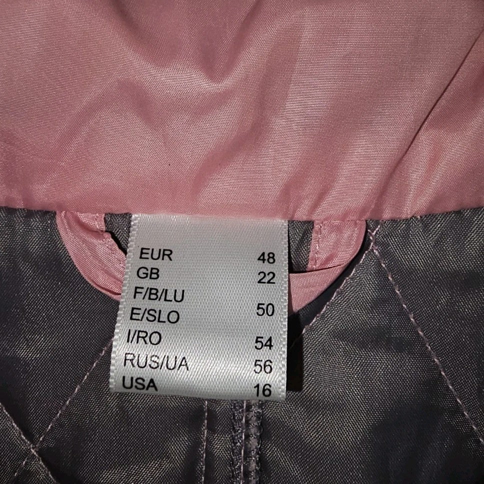 EK10995 Damen Steppjacke, Rosa, Gr. 481