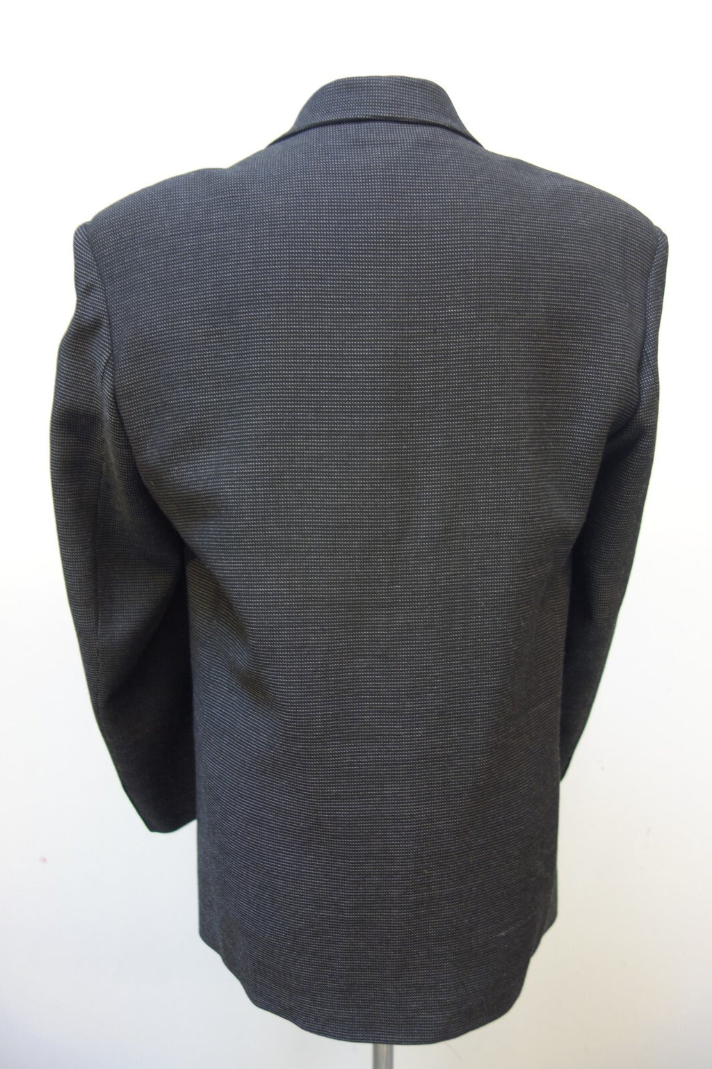 EK3573 Herren Anzug von Rian Rucci, schwarz mit Nadelstreifen, gr. 484