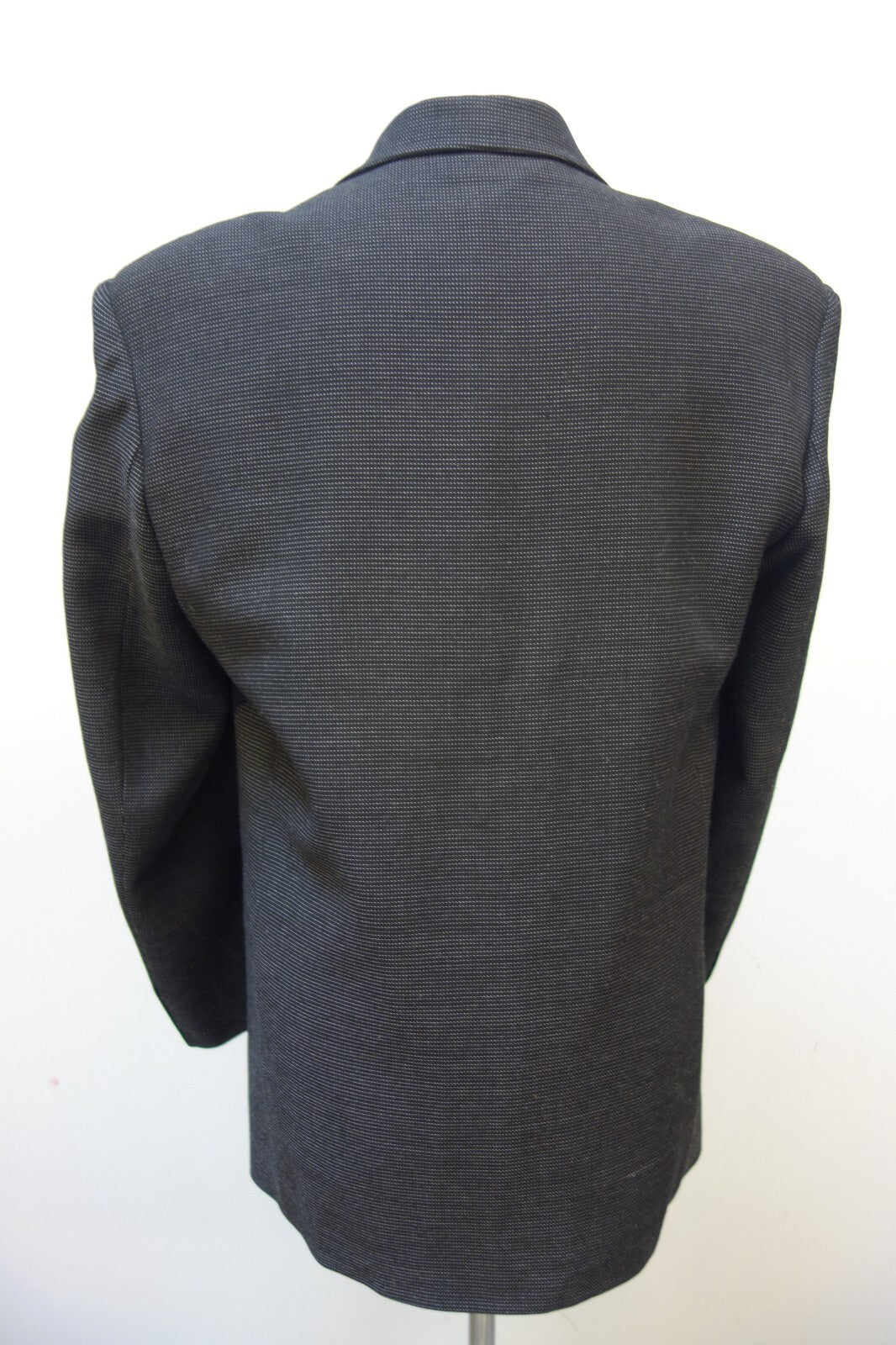 EK3573 Herren Anzug von Rian Rucci, schwarz mit Nadelstreifen, gr. 484