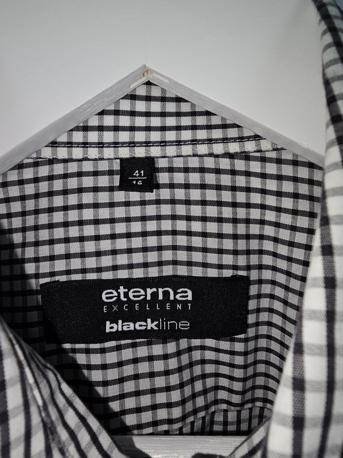 EK6837 Herren Hemd von Eterna, Schwarz, Gr.41/161