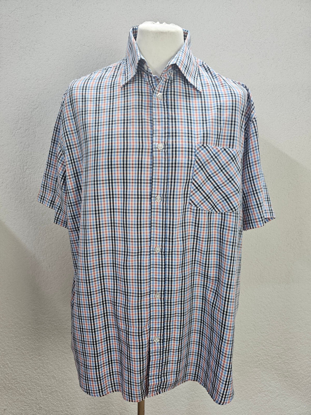 EK6019 Herren Hemd von Reward, blau-rot-weiß, Gr.XXL(45/46)0