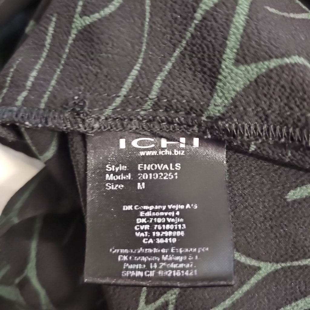 EK8057 Damen Bluse von Ichi, schwarz-grün, Gr.M6