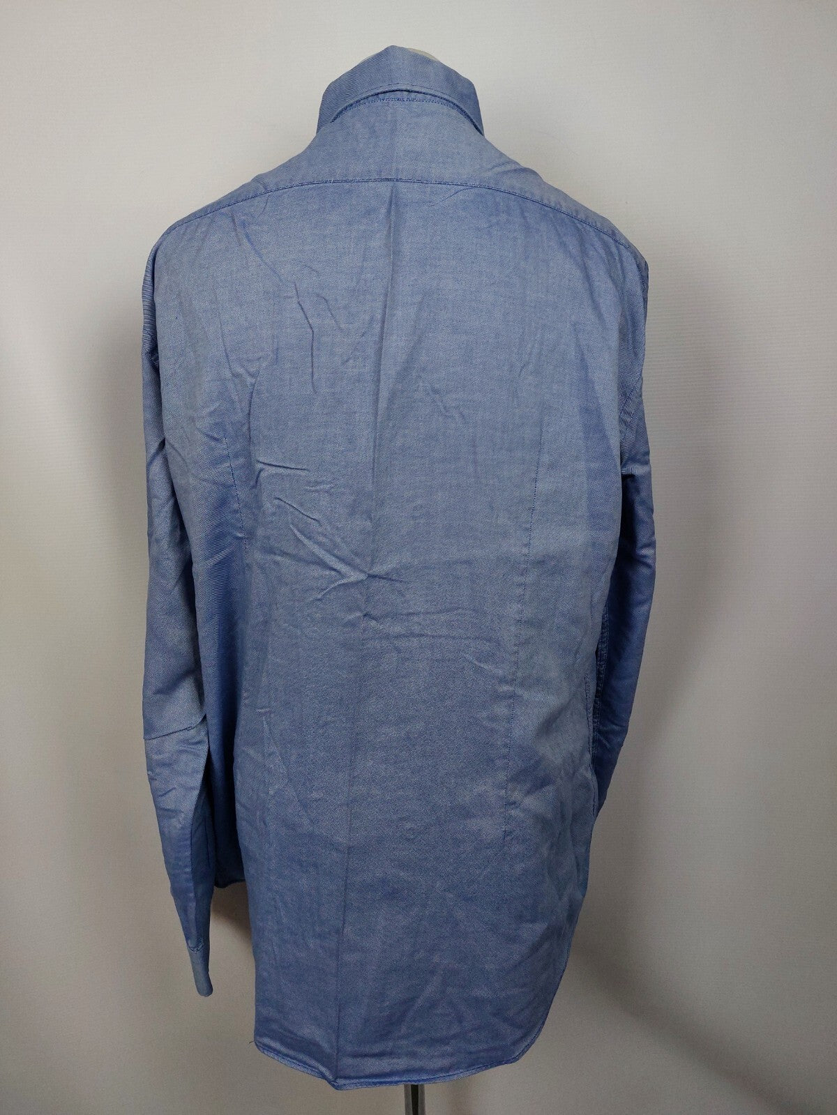 EK5154 Blaues Hemd von ZARA für Herren, Gr. 2XL5