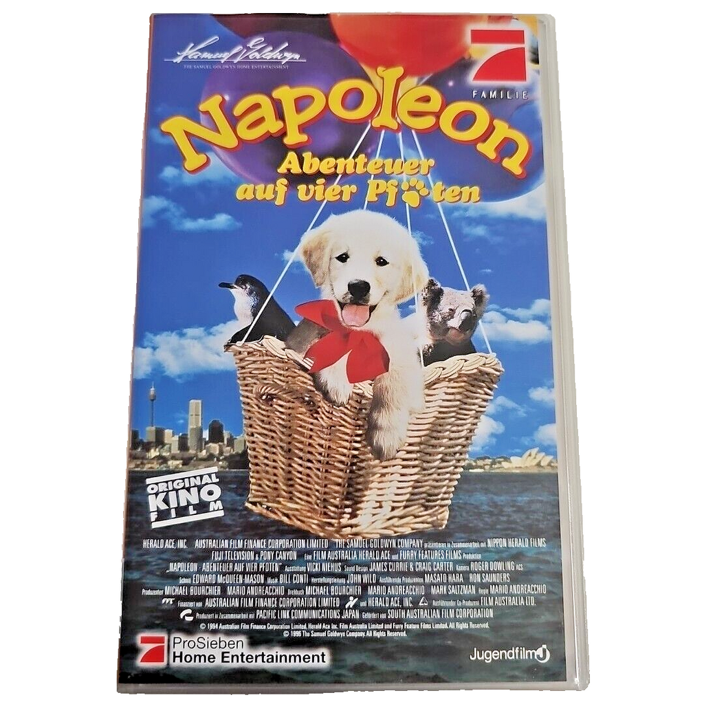 EB2466 Napoleon Abenteuer auf vier Pfoten VHS Kassette0