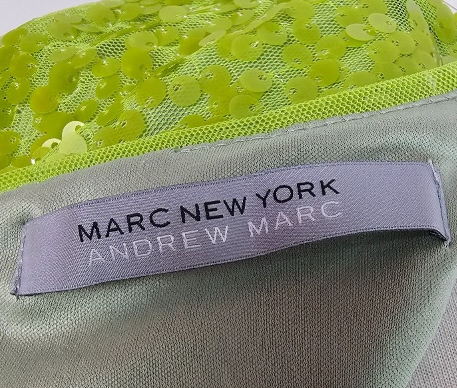 EK10200 Damen Kleid von Andrew Marc, grün, Gr.366