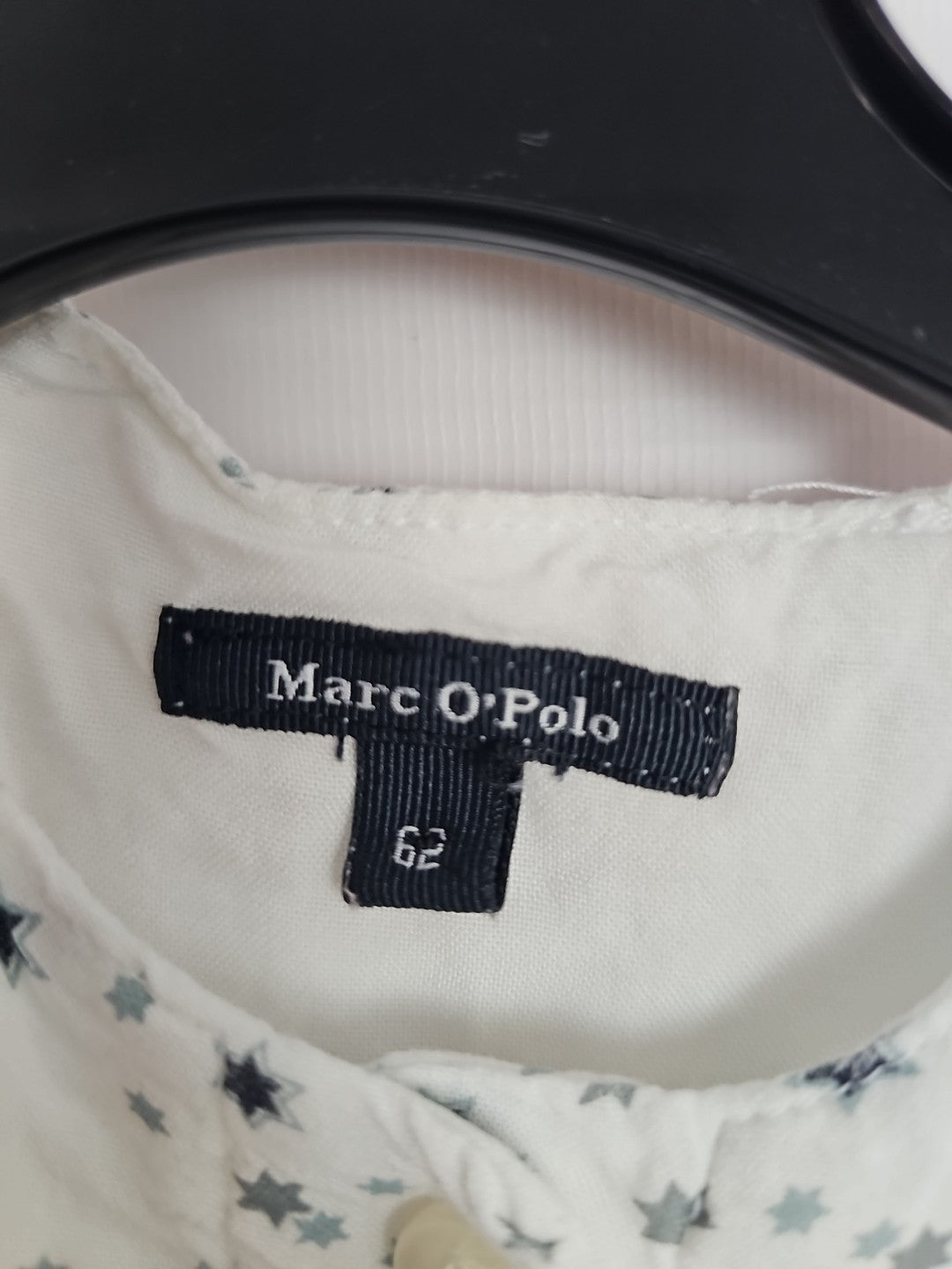 EK8297 Baby Tshirt Marco PoloWeiß Mit Sternen Gr.621