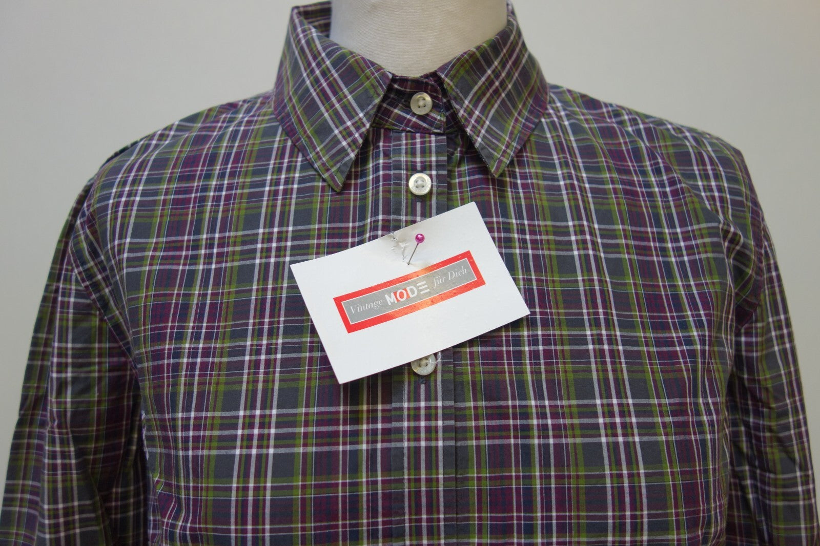 EK1703 Damen Bluse von Marc O`Polo, kariert, Gr. 381